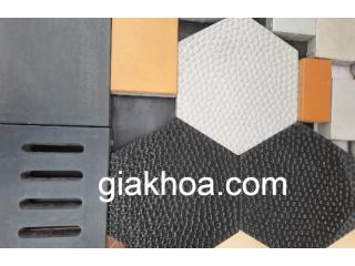 Gạch lục giác bê tông màu